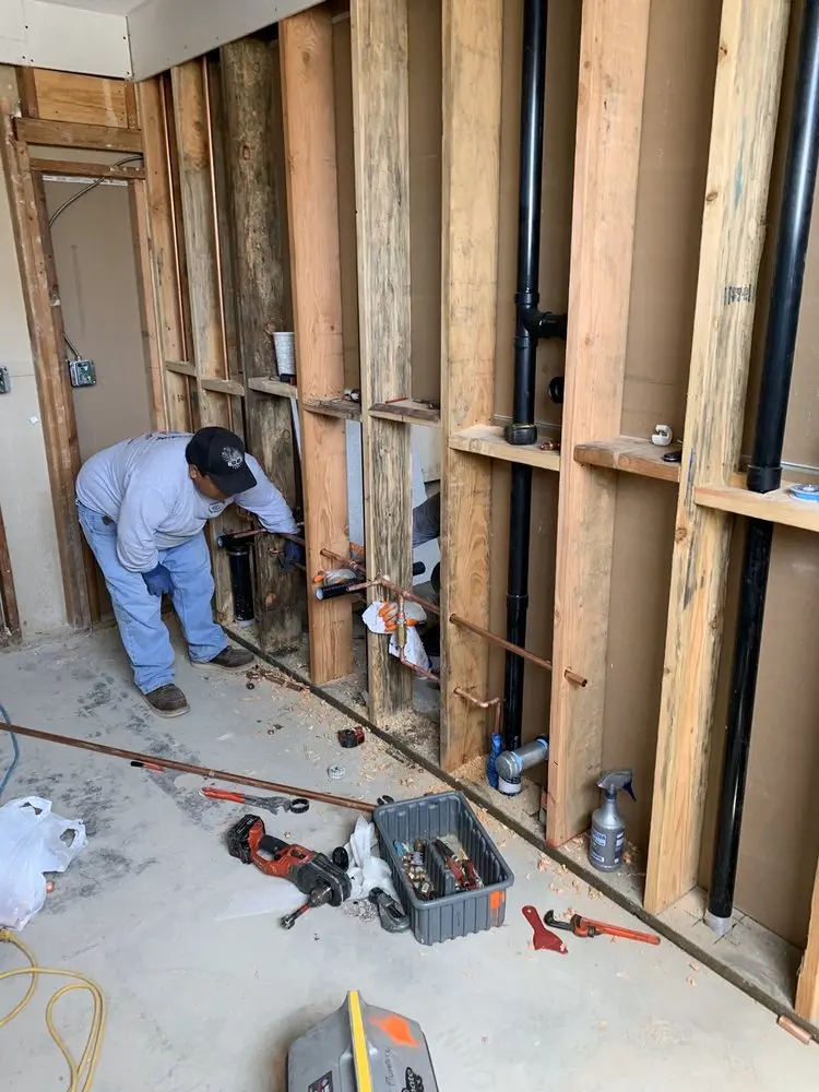 Commercial rough-in plumbing for Gas Line Repair in Kirksville